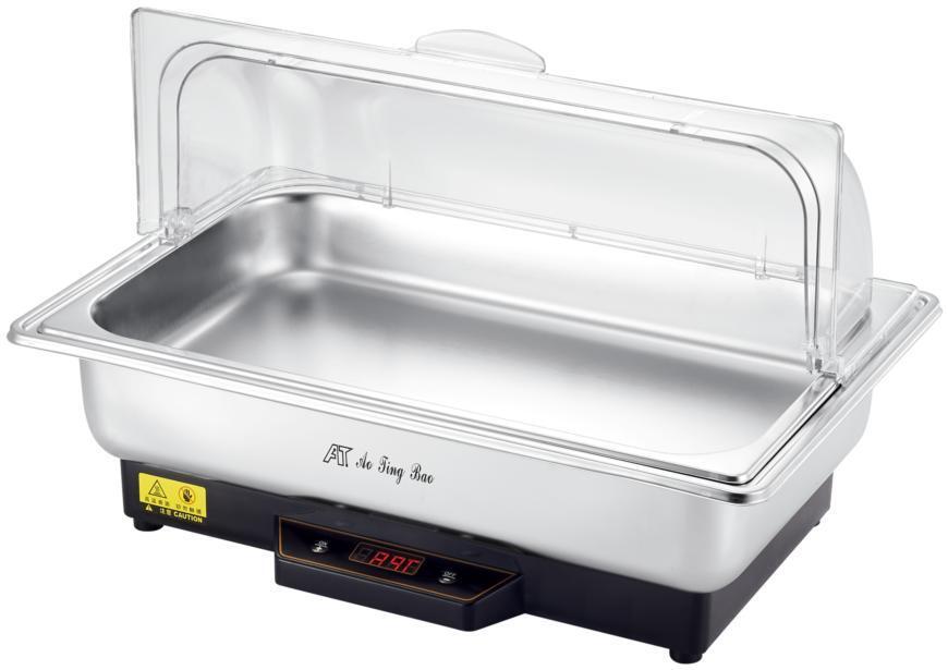 Khách sạn có máy tự sưởi nhiệt độ không rỉ thép trên căng-tin.