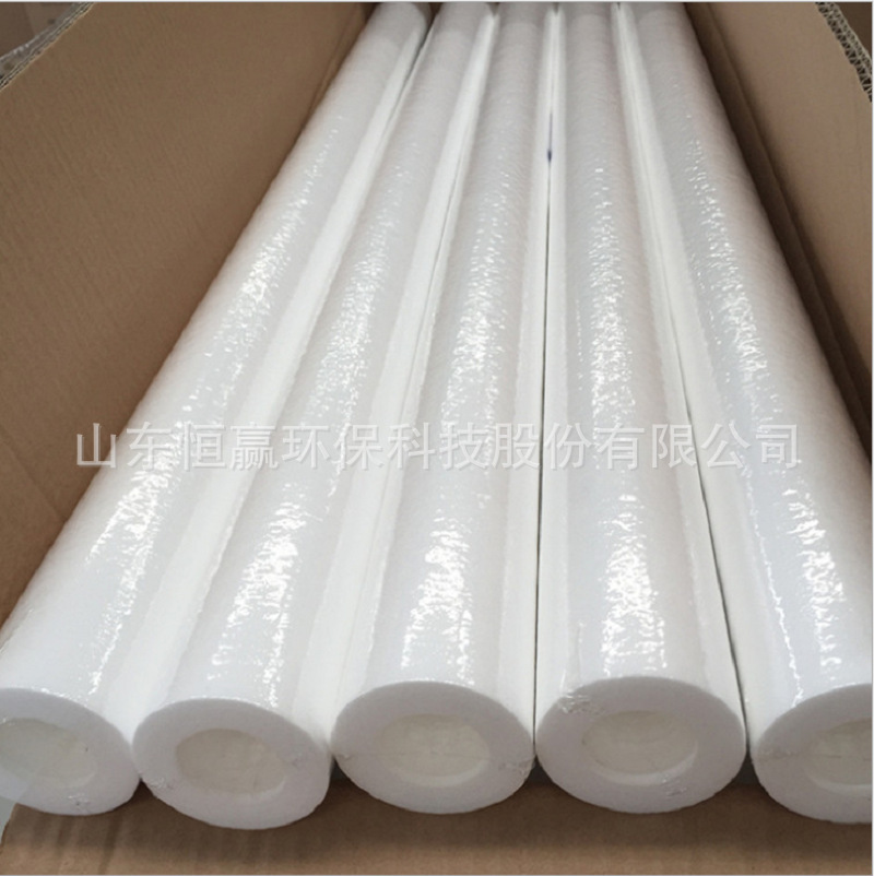 Nhà máy bán lõi lọc bông PP, lõi hạt cotton dày 40 inch, 5 lõi vi sợi.