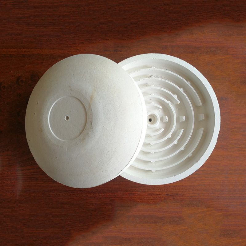 A large-power electric pottery plate with a white-exported pottery heater supports customization