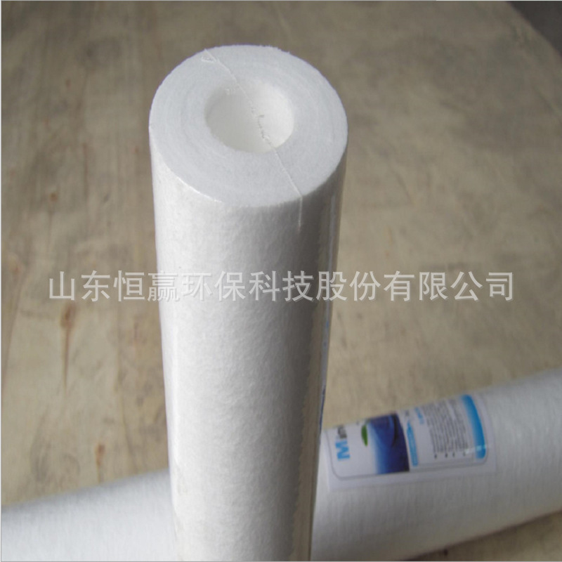 Nhà máy bán lõi lọc bông PP, lõi hạt cotton dày 40 inch, 5 lõi vi sợi.