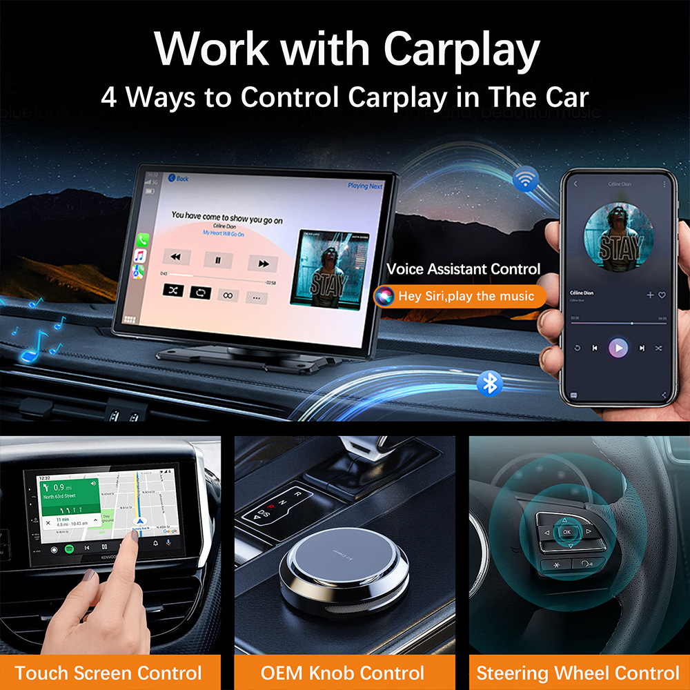 Original Wireless Carplay-K81 Smart Box Interconnected Navigation WIFI6 Bluetooth 5.0