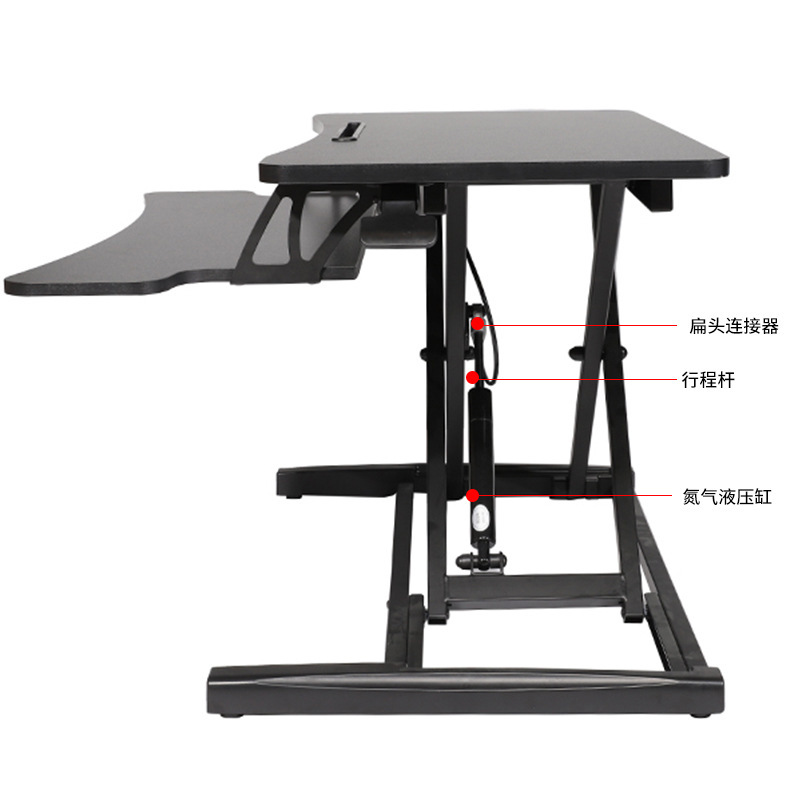 The factory custom-designed double-bed table table of a desktop computer that can rise or drop a desk