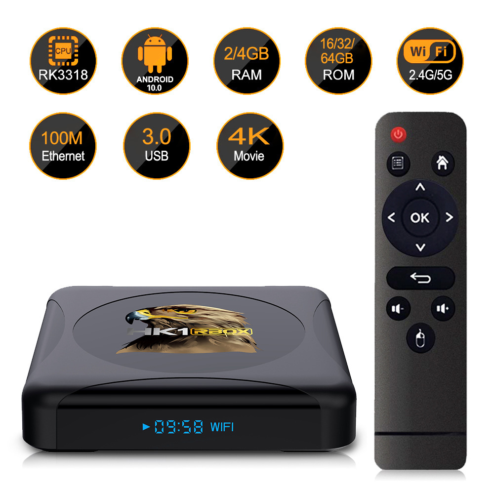 HK1 R1mini RK3318 Network Top Box TV BOX Source Plant is not retail