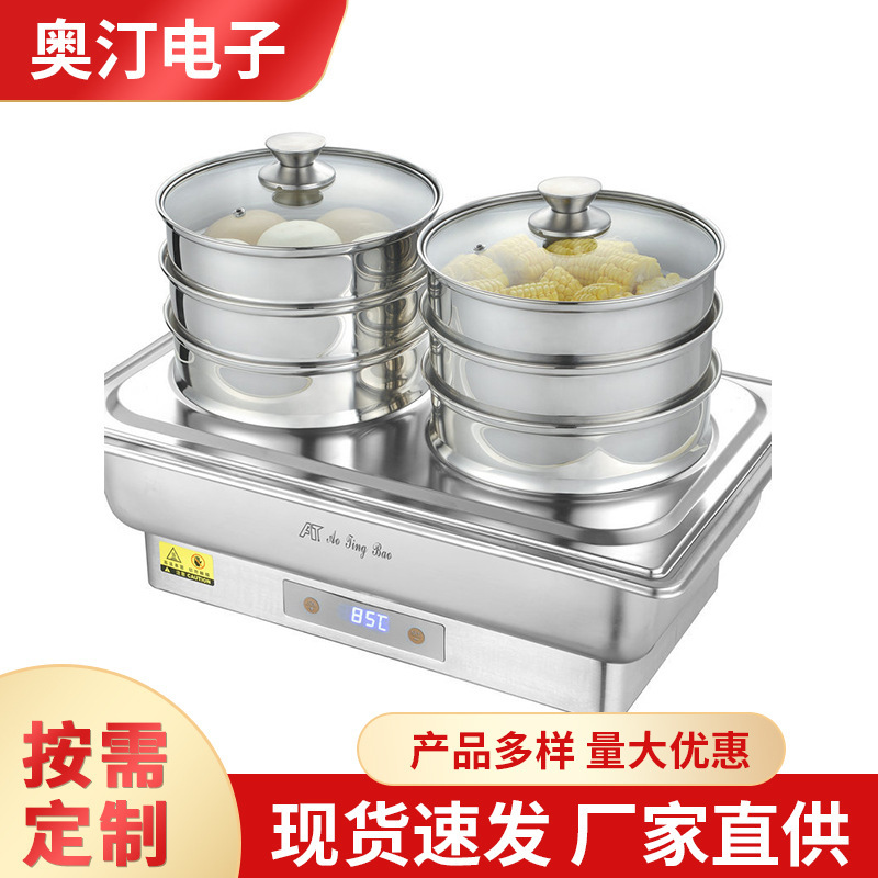 Cái lò sưởi điện tử tự điều chế của bếp ga, bếp nấu hơi nước không rỉ, hàng rào bếp nóng của khách sạn.