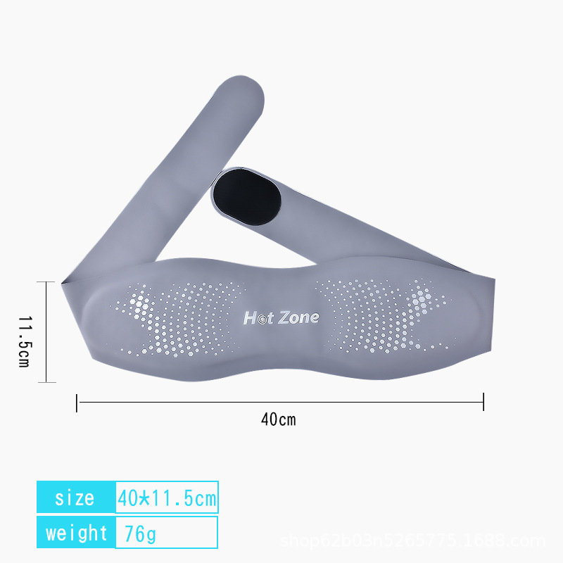 HOTZONE Đồ thị đường cong trong thời kỳ kinh nguyệt làm nóng bụng hồng ngoại với vành đai mát xa EMS.