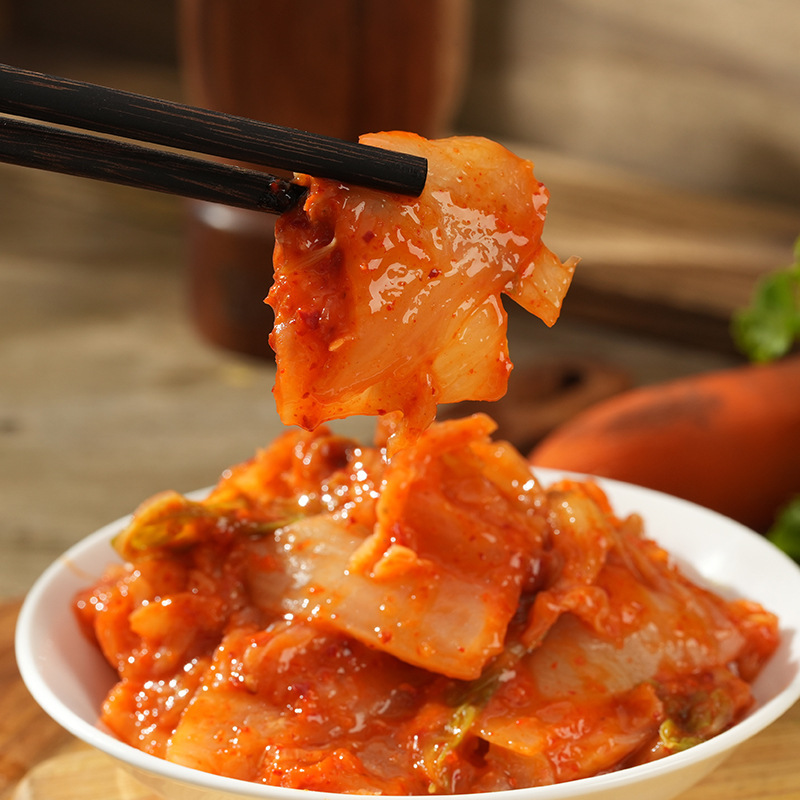 tương ớt, dưa chua, đặc biệt. 500g dưa chua Triều Tiên.
