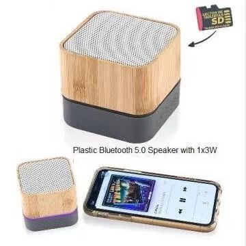 Hộp âm thanh màu xanh tre là bộ âm thanh gỗ, nhỏ, kết nối radio, đầu vào âm thanh/ cắm
