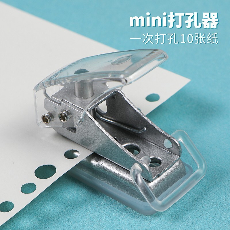 Máy dò tìm lỗ nhỏ Phần cắm điện thu nhỏ bằng giấy tròn và máy phát điện tay văn phòng