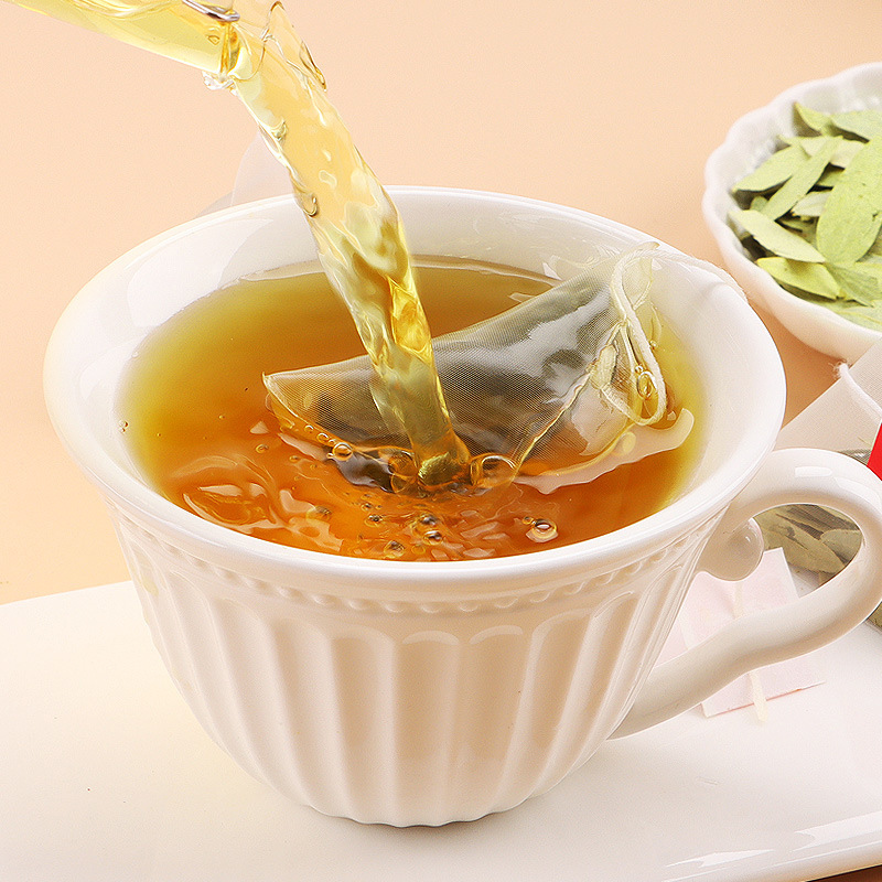 30 gói trà và trà tự nhiên có thể được phân phát thành những gói nhỏ.