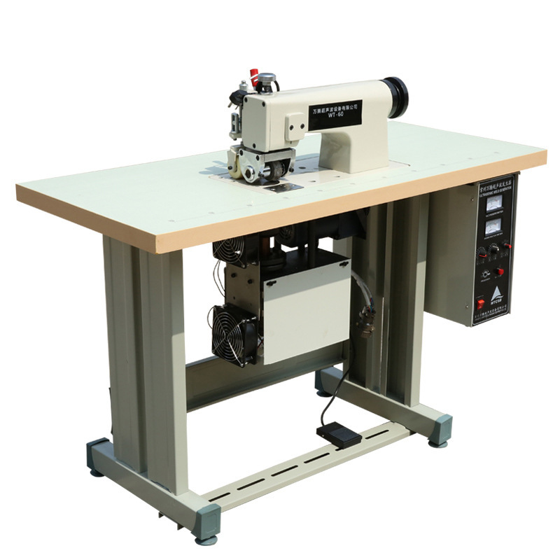 The plant supplies the Ultrasonic Edge machine, a pocket of ultrasonic Edges, and a thin strip of the border canvas machine.