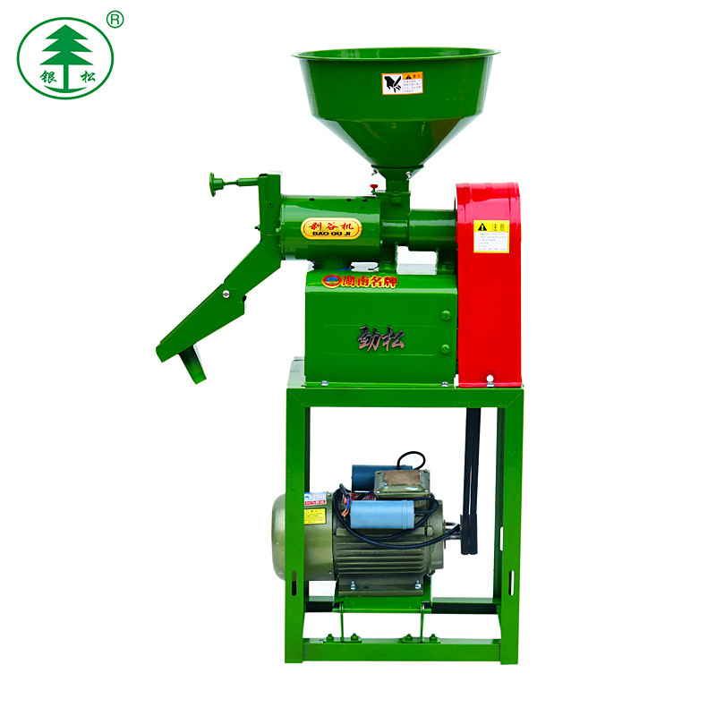 Small and medium-sized family rice mills, commercial de-skinning, shell-skinning rice machine.