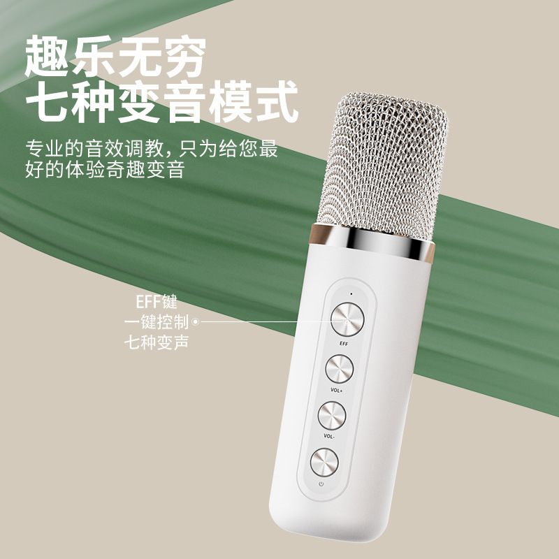 YS219 hộp âm thanh đỏ Trình ghi cầm tay Karaoke cho việc hát nhạc Bluet răng KTV