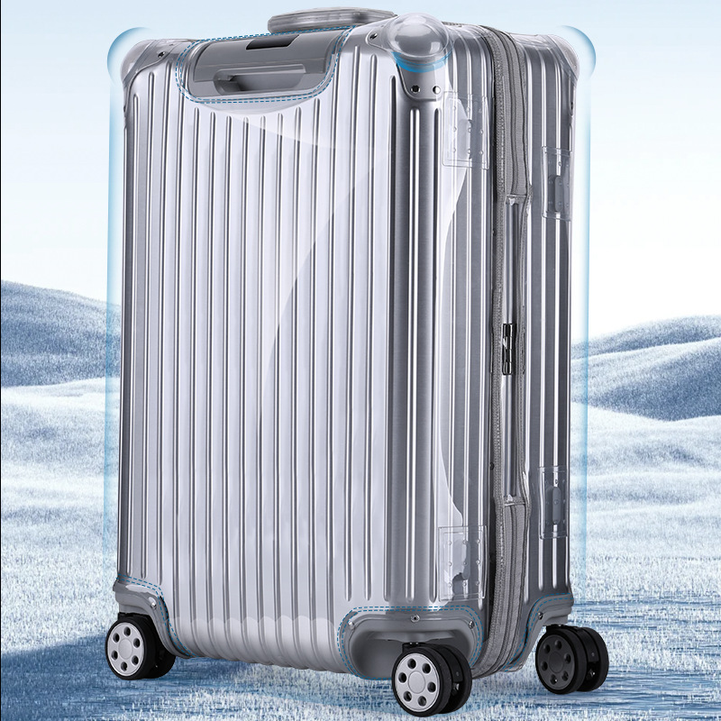 92575日默瓦rimowa保护套专业trunk旅行拉杆行李箱33寸透明箱套20