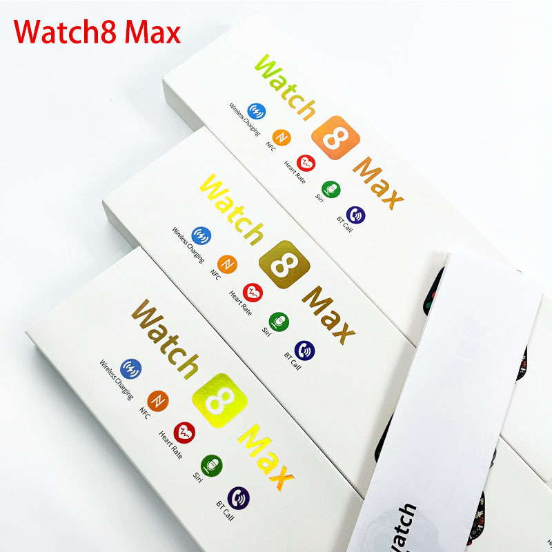 智能手錶Watch8Max 藍牙通話心率血壓健康計步運動手錶SmartWatch