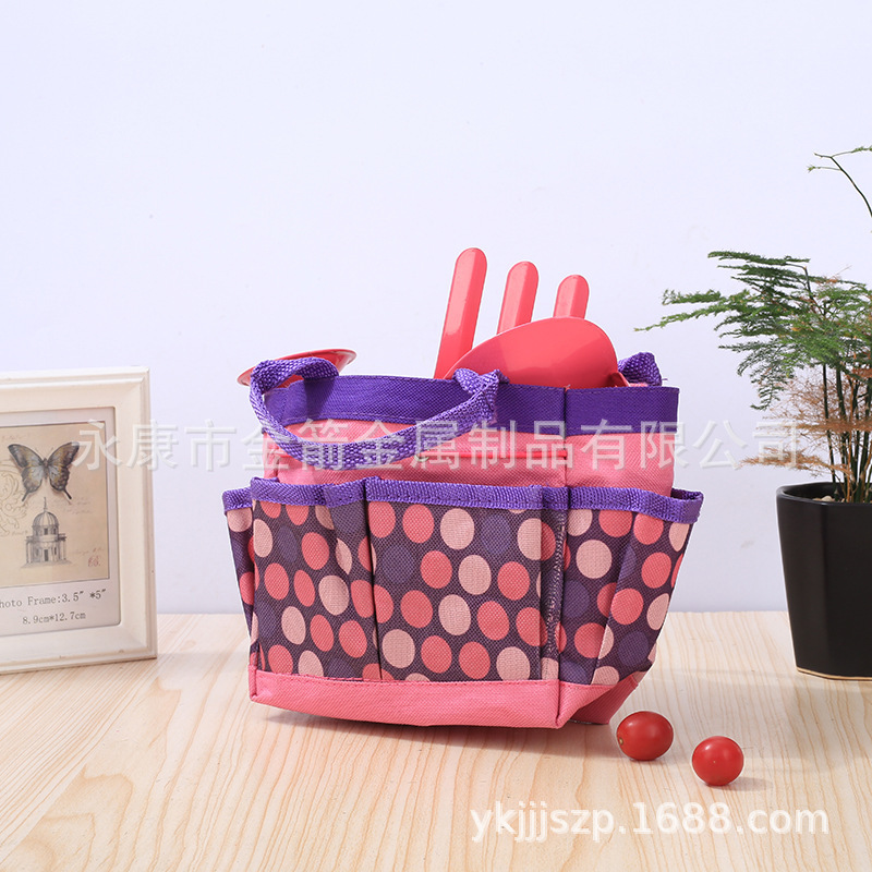 Phân phối bốn bộ công cụ làm vườn ngoài trời để trồng hoa cho trẻ em s mini-hort công cụ bộ công cụ