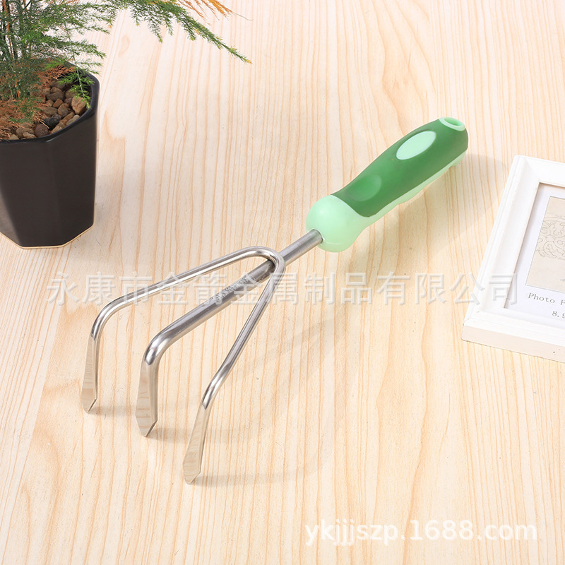 Ba bộ công cụ làm vườn nhà cho công cụ làm vườn trẻ em cho xẻng thép không gỉ