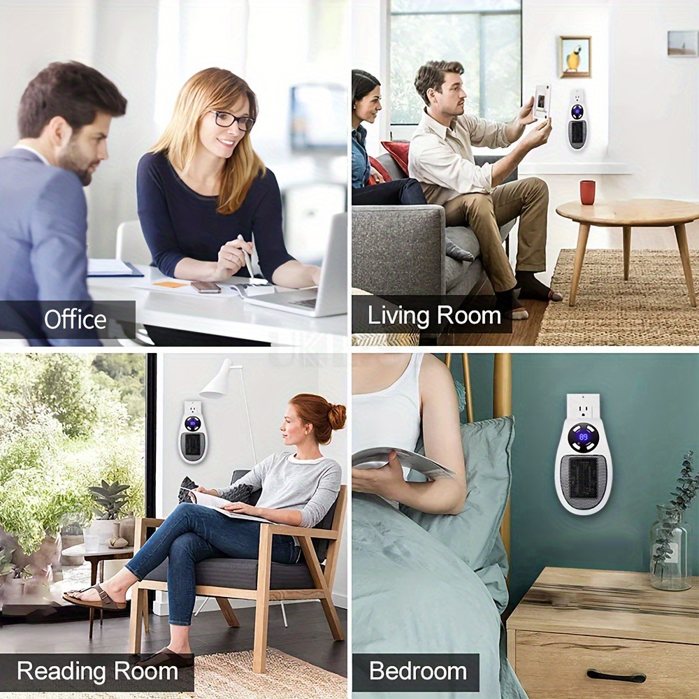 Văn phòng sưởi nhiệt độ cao với hai lò sưởi nhỏ treo những lò nướng nhỏ