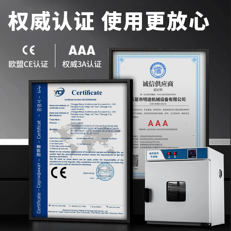 電熱鼓風乾燥箱實驗室新款立式烘乾高溫老化定時恆溫烤箱大型烘箱