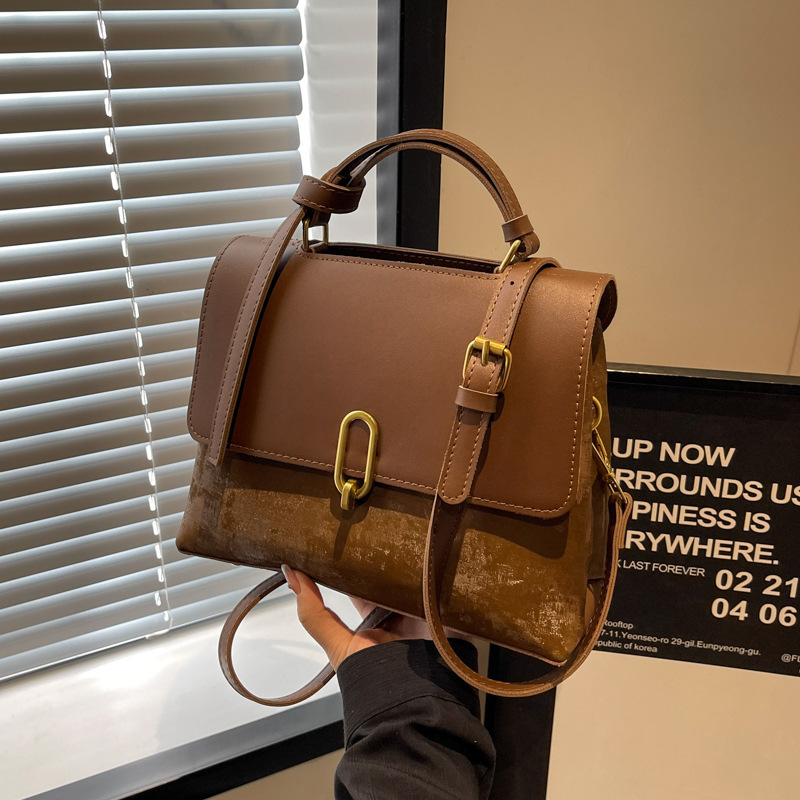 The new 2023 cross-border women's bag, with a small amount of slant-and-slip bag, Ms. Quilkin's handbag.