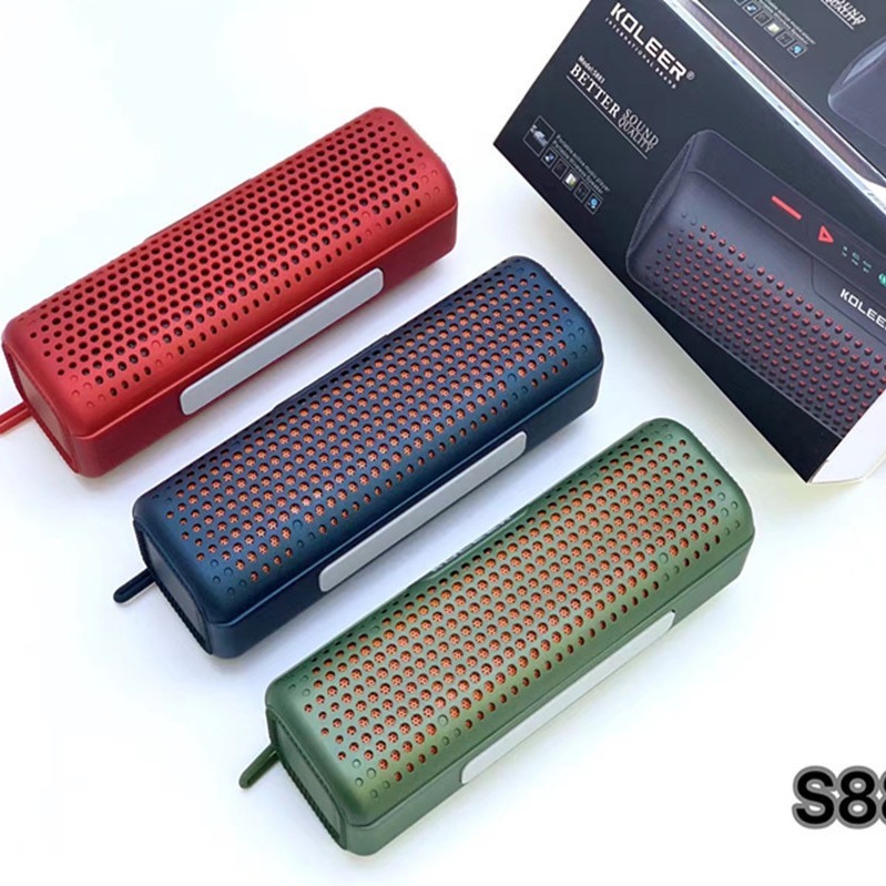 Koleer S883 sound out-out-Wing giọng nói trong màn hình nền với đại bác bass