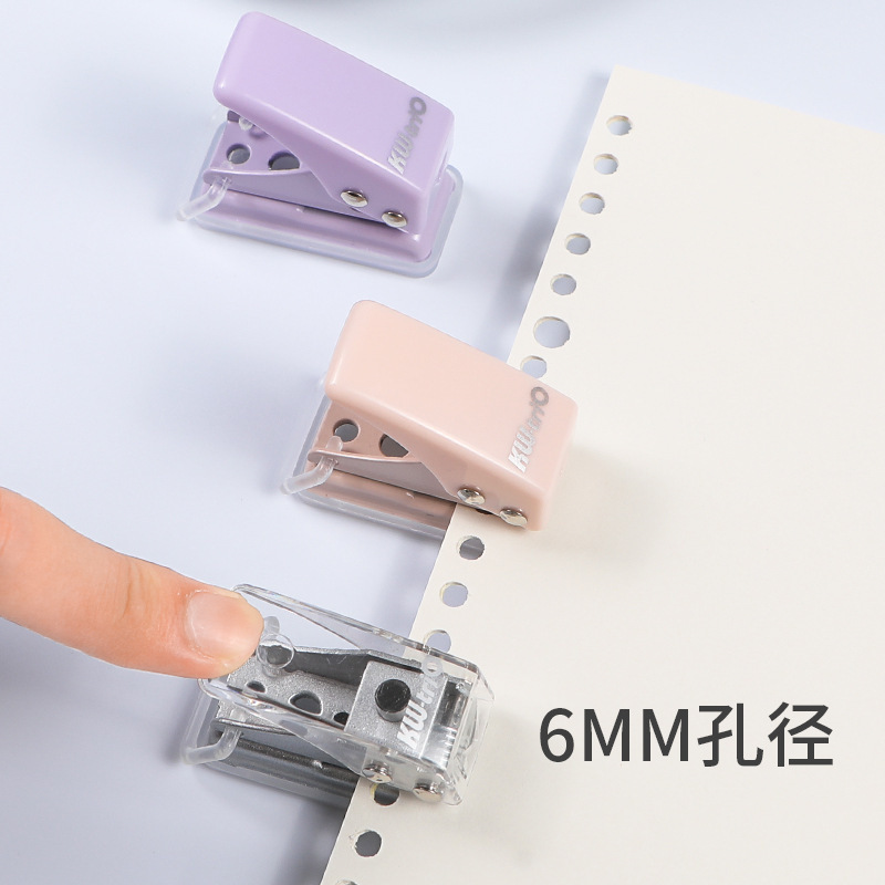 Máy dò tìm lỗ nhỏ Phần cắm điện thu nhỏ bằng giấy tròn và máy phát điện tay văn phòng