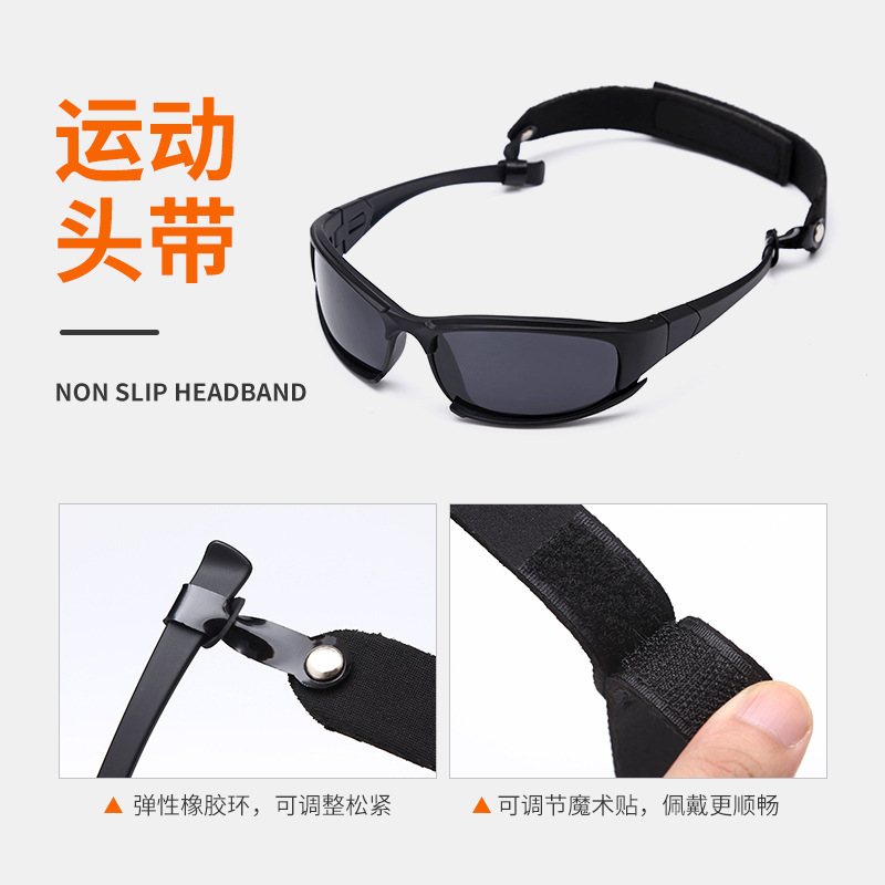 X7 migraine tactical fan C.S. goggles for outdoor movement, wind-proof, cross-country movement.