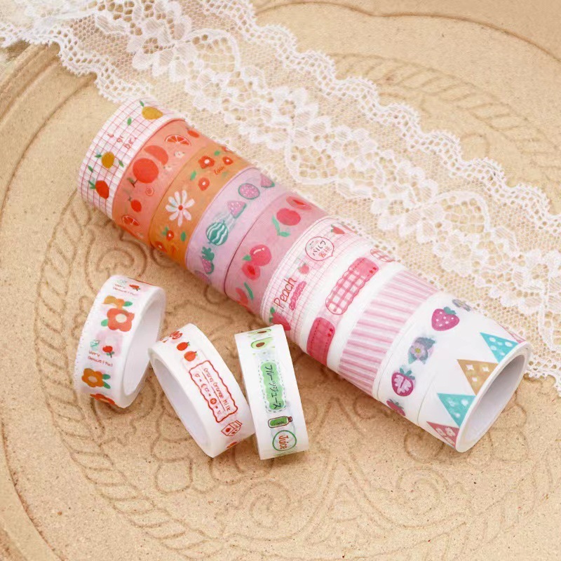 Cartoon và băng giấy thiết lập 60 tham gia vào các tài liệu mặc quần áo ngược dễ thương hộp băng