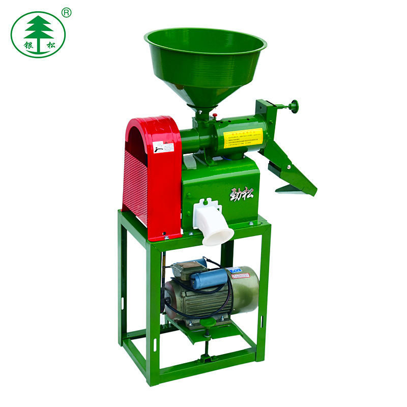 Small and medium-sized family rice mills, commercial de-skinning, shell-skinning rice machine.