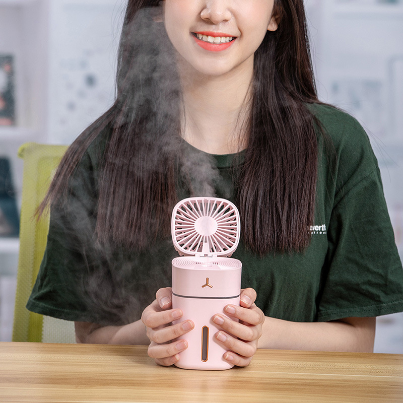 U9 tay với máy phun nước làm mát bàn với ánh sáng ban đêm ba lần một máy tính nhỏ tiền mặt