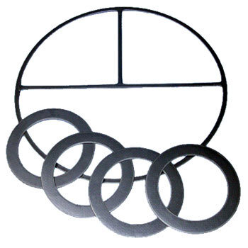 Banded metal entanglement gasket G23-1400-4.0-2