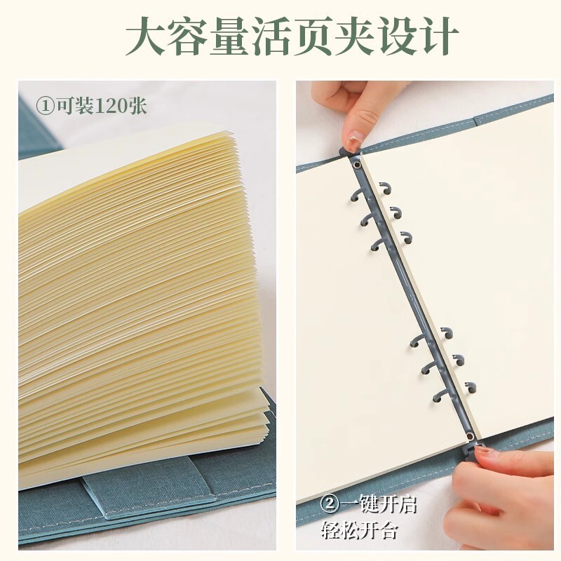 Một bản sao cuốn sổ da mềm 5 trang có thể lấy từ bài kiểm tra sinh viên đại học.