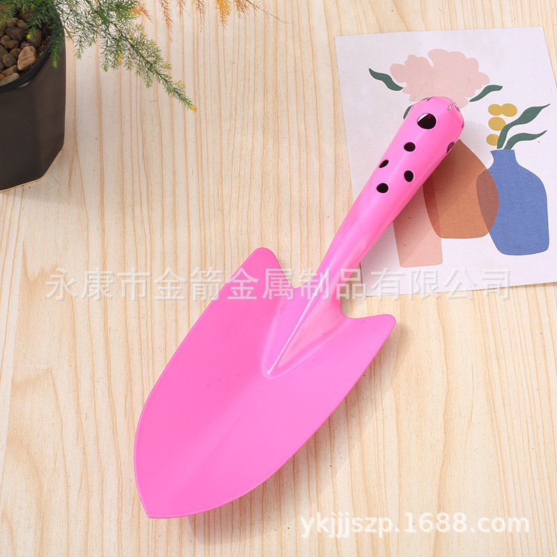 xẻng vườn nhà, chậu ngoài trời để loại bỏ xẻng nhiều mục đích, xẻng vườn sơn nhỏ.
