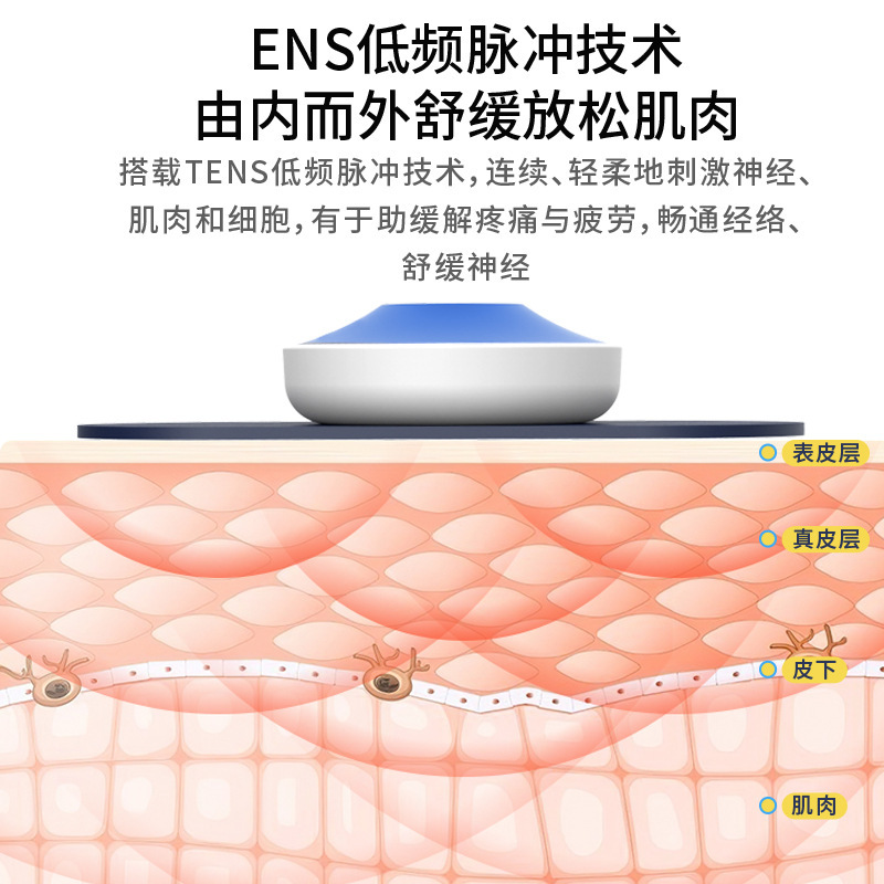 10 trong số các EMS có xung tần số thấp bên cạnh thiết bị mát-xa ở cổ TEN.