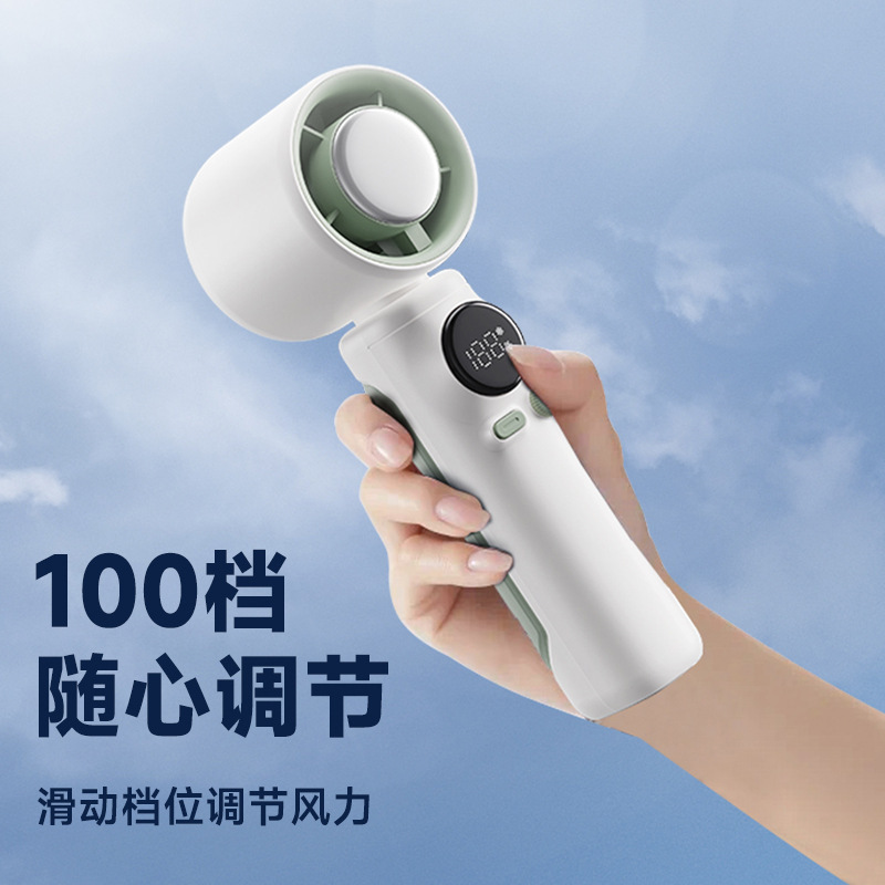 Fan hâm mộ mới với bộ quạt xoay tốc độ cao với băng dài, dài để làm mát các fan hâm mộ điện nhỏ.