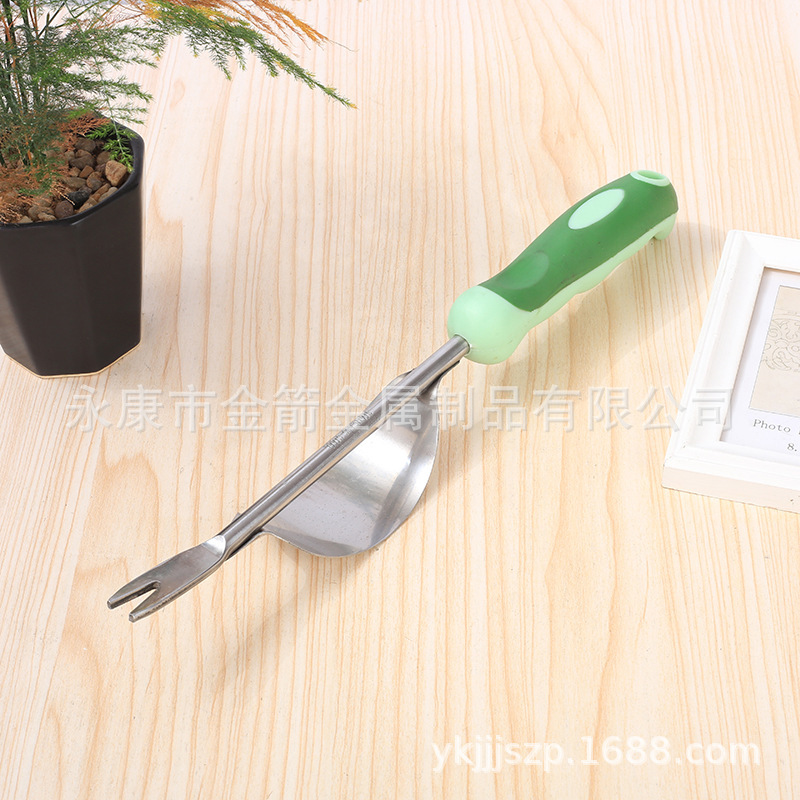 Ba bộ công cụ làm vườn nhà cho công cụ làm vườn trẻ em cho xẻng thép không gỉ