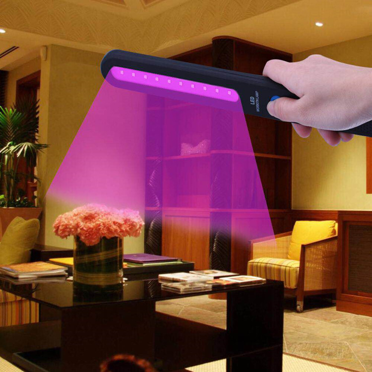 LED Ultraviolet disinfectant UVC sterilisation rod portable emergency flashlight vehicle-mounted travel agent direct supply