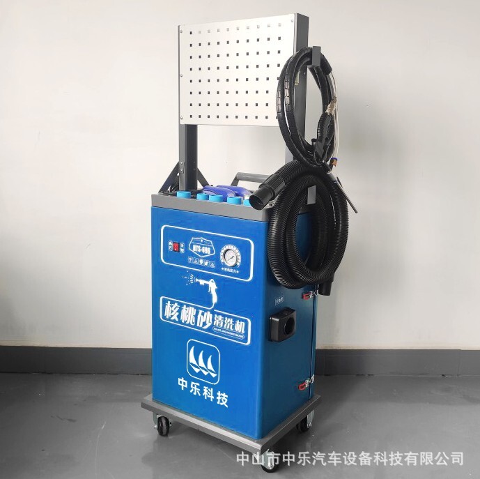 walnut alluvial carbon scrubber engine internal gas vent cleaning equipment to remove carbon power