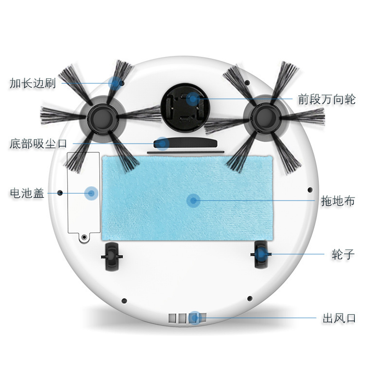 Những robot quét mặt đất thông minh.