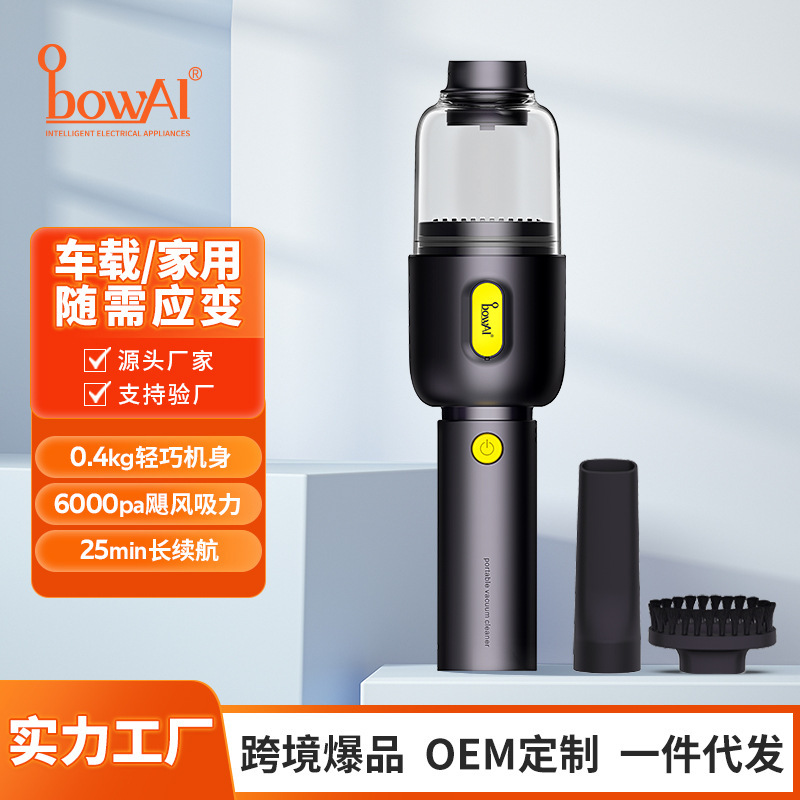 Trans-boundary mini-car vacuum cleaner home with portable wholesale cleaner with high power charging on wireless hand