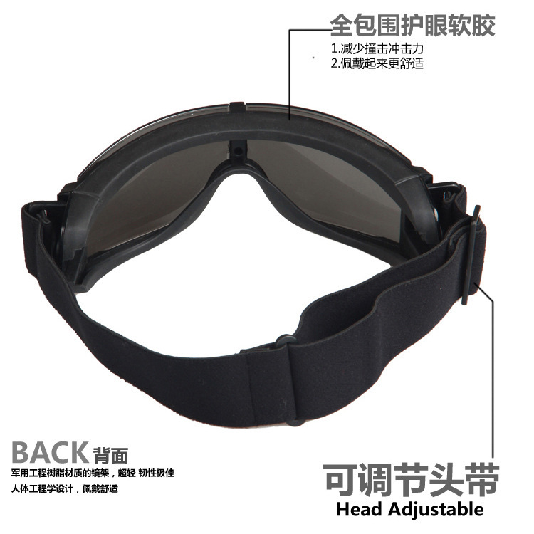 SP049 Wind and Sand Factory Supply Eyeglass Outdoor Shooting of Humans cs Safety Eye protection