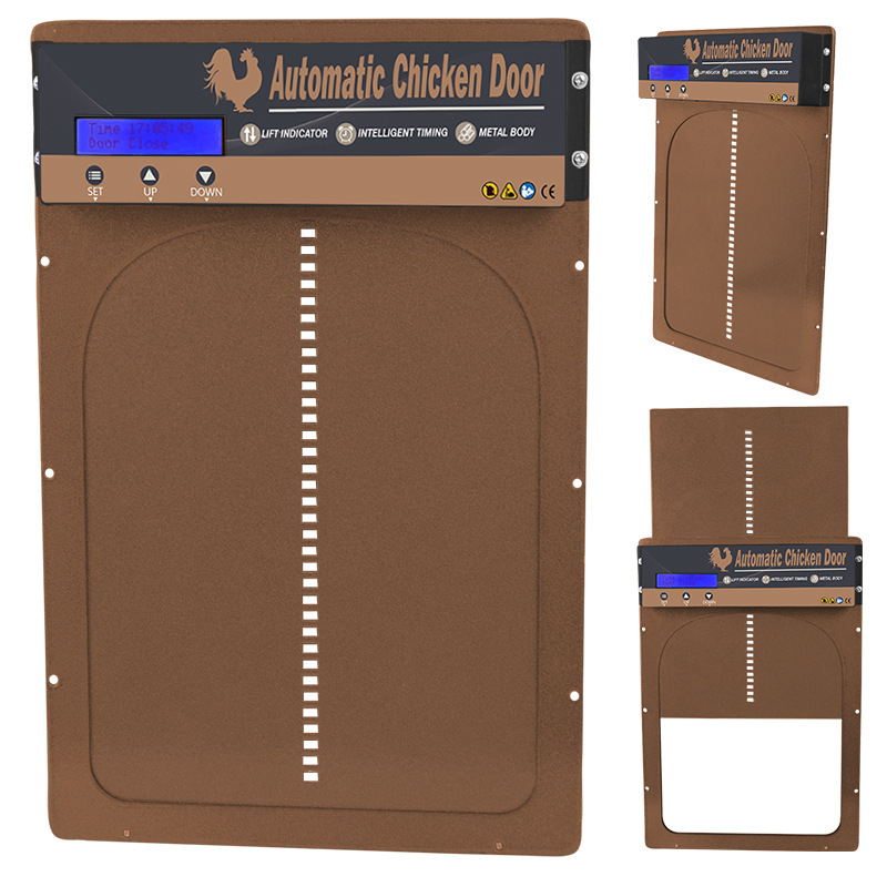 Automatic Dicken Door, time-opening chicken cage door, plastic shell controller intelligence