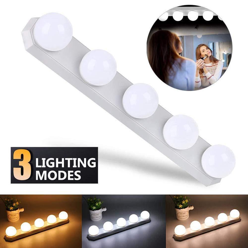 The new 5V mirror headlights, ted Hollywood, USB mirror light bulbs, make-up mirror patches, combo table light strings.