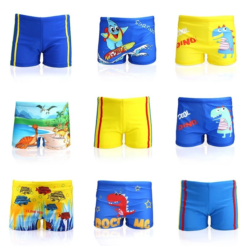 Customize the cartoons of children's swimsuits for foreign trade orders for child beach pants.