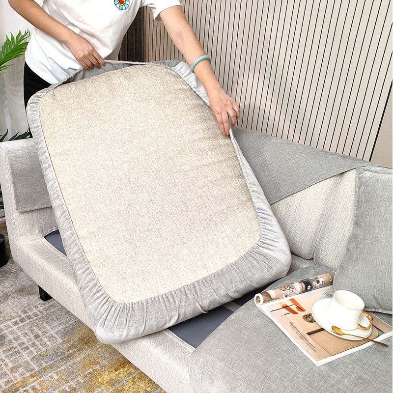Schinier's thick sofa hood is full of all-powerful four-season U.S.-protected cat grabs a smoother couch cushion.
