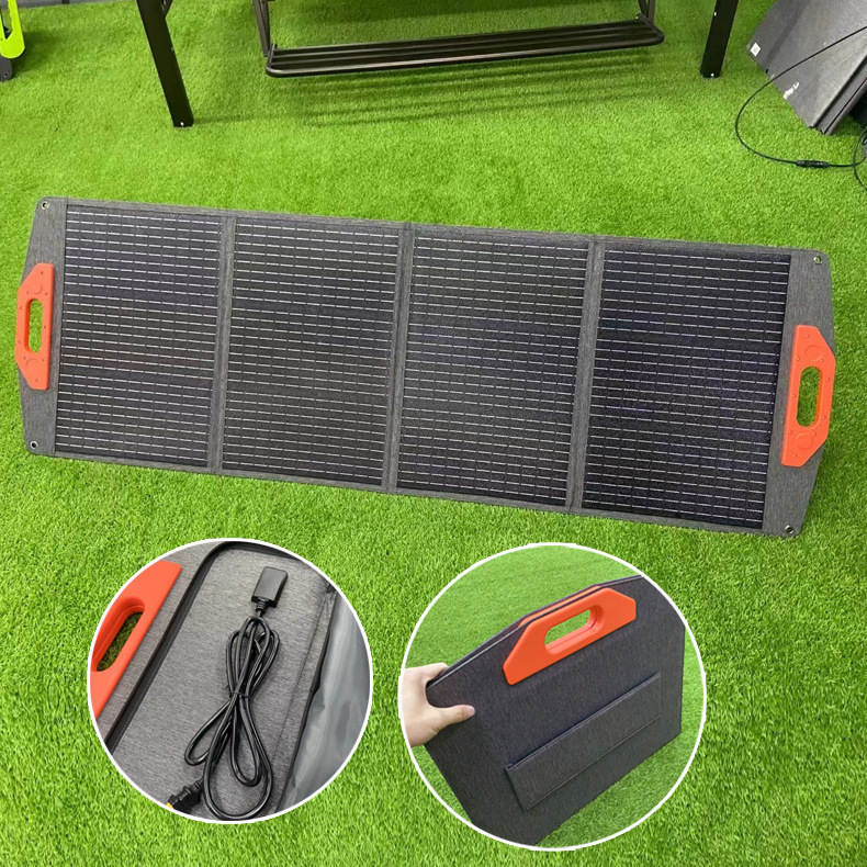 Solar voltage 120W solar folding package Portable mobile charger PV panel components