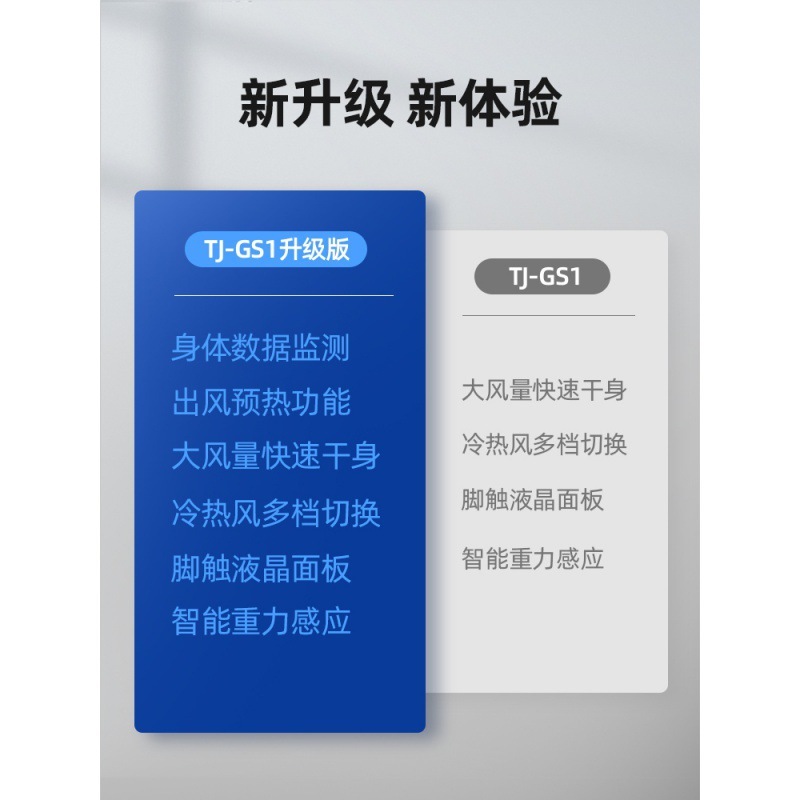 天駿幹身機自動吹風機家用浴後身體吹乾機人體電子稱幹腳烘乾器