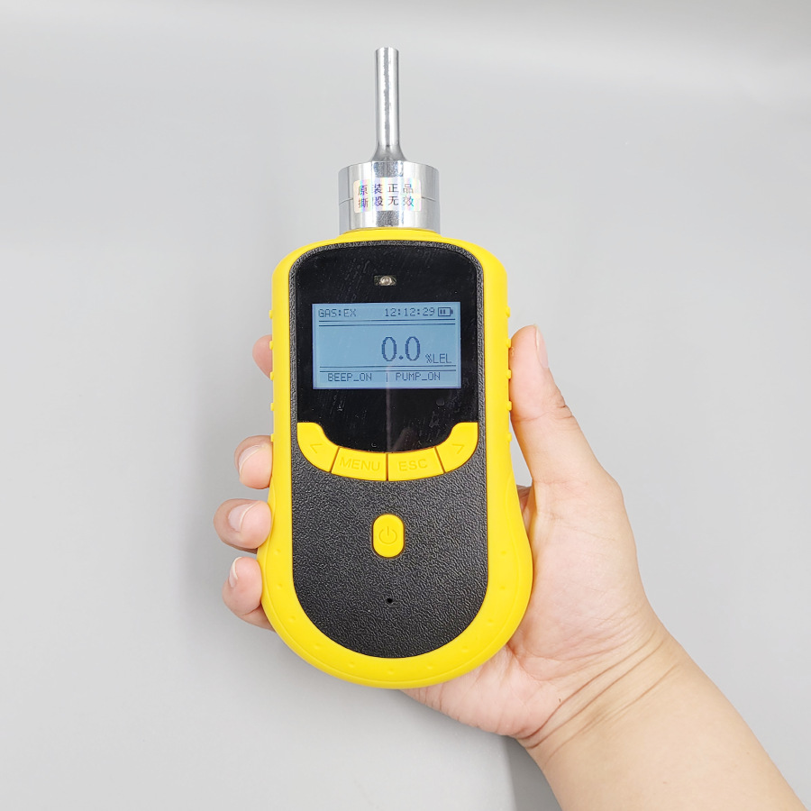 Customized portable pump-inhalable gas detector hand-held gas leak detector kitchen methane detector