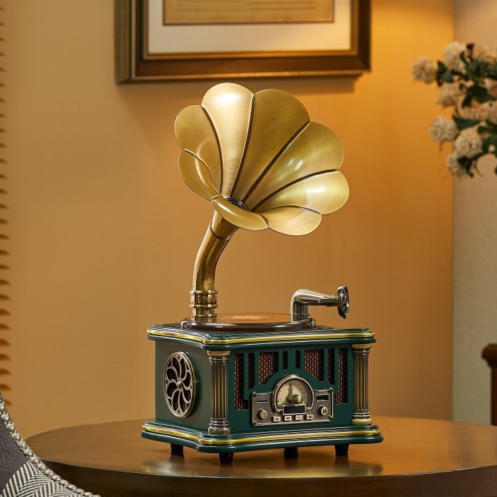 Peramonesbella, fill in two CDs, retrospect high-end mini phonograph, bluetooth.