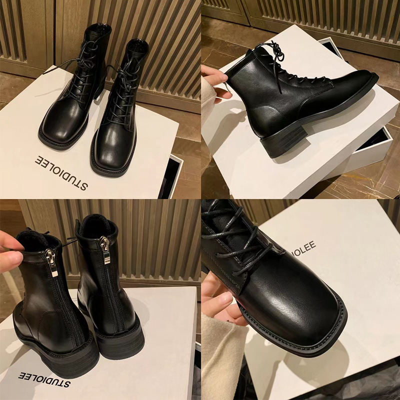 Grape mother, French retrogression, zipper, Martin's Boots and Boots.