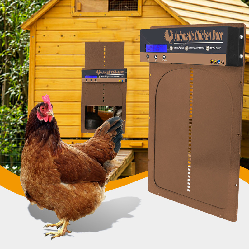 Automatic Dicken Door, time-opening chicken cage door, plastic shell controller intelligence